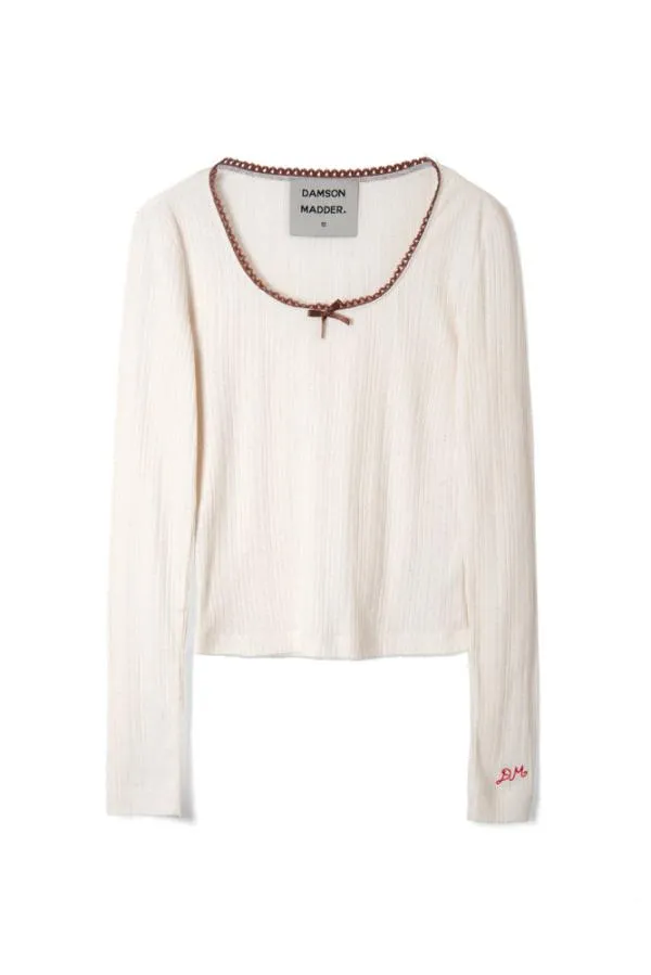 Damson Madder Nightwear Women Jackie Pointelle Pj Set