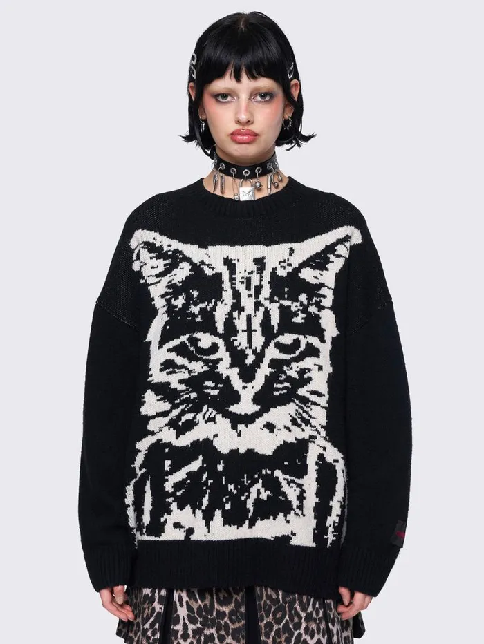 Dark Whiskers Sweater Women Minga London Knitwear