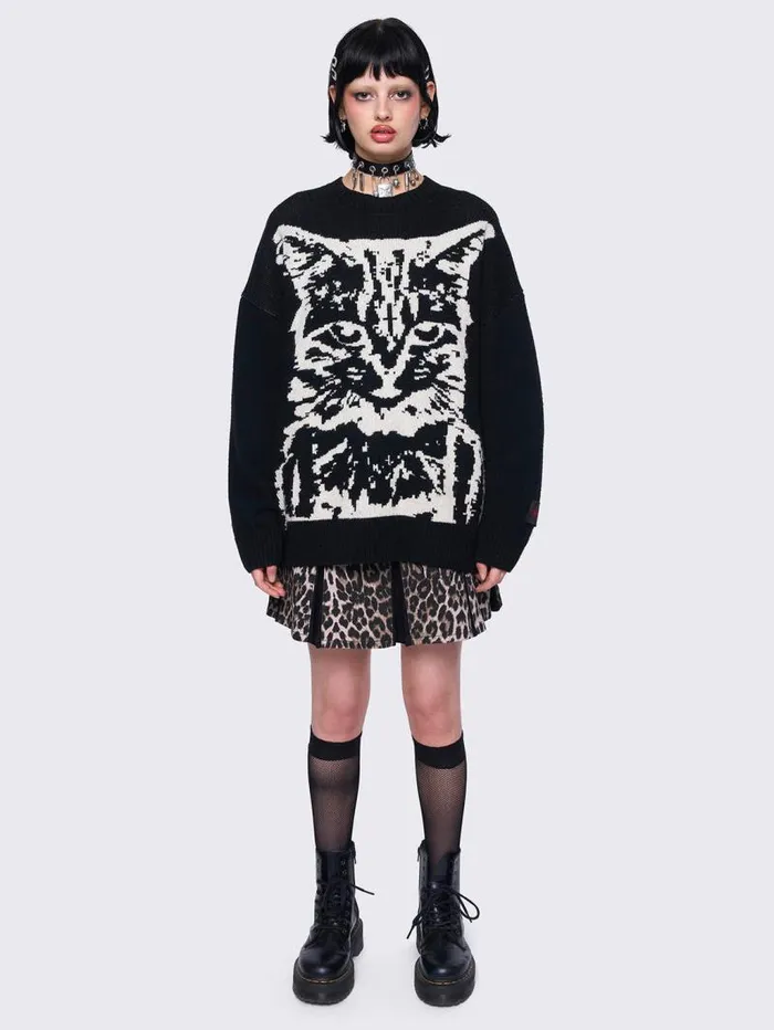 Dark Whiskers Sweater Women Minga London Knitwear