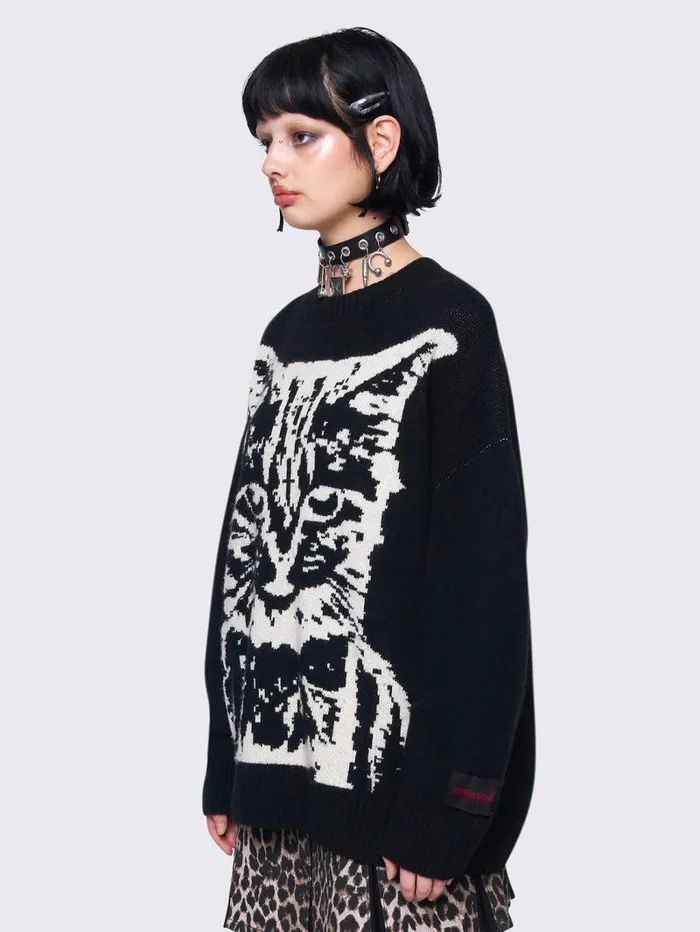 Dark Whiskers Sweater Women Minga London Knitwear