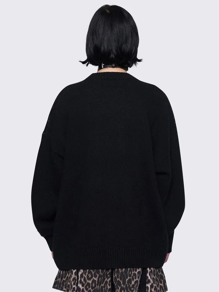 Dark Whiskers Sweater Women Minga London Knitwear