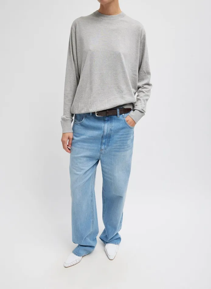 Denim Women Tibi Vintage Wash Denim Dennis Jean