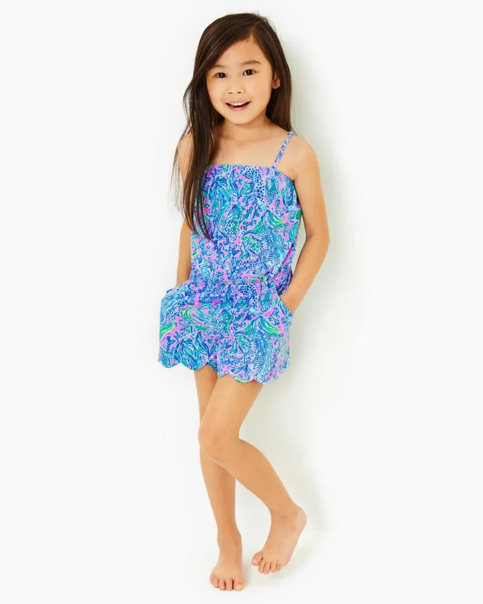 Dresses and Rompers Girls Lilly Pulitzer Girls Mini Jace Romper Lilac Rose We Mermaid It Dresses and Rompers Girls Lilly Pulitzer Girls Mini Jace Romper Lilac Rose We Mermaid It