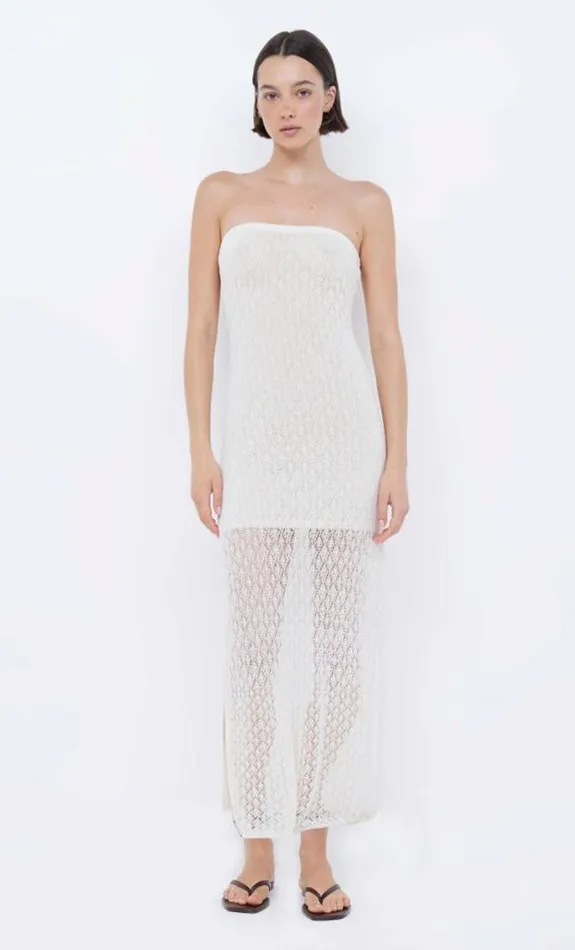 Dresses Bec Bridge Aurora Strapless Dress Ivory