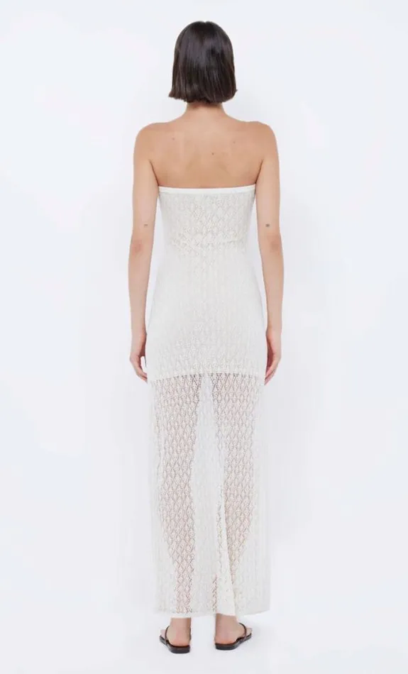 Dresses Bec Bridge Aurora Strapless Dress Ivory