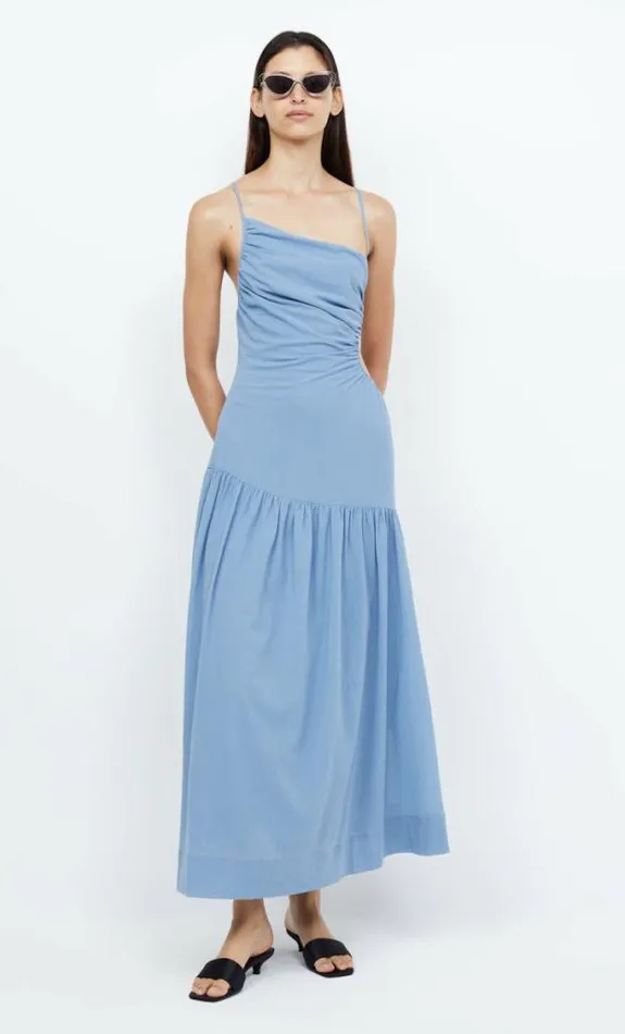 Dresses Bec Bridge Calypso Asym Maxi Dress Meridian Blue