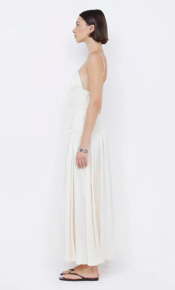 Dresses Bec Bridge Delphi Gathered Dress Ivory