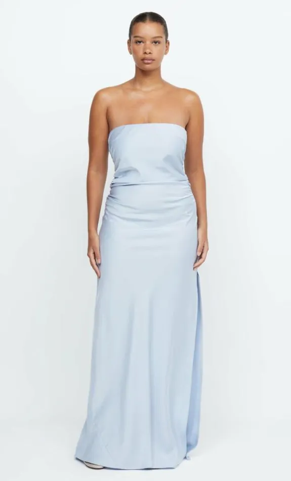 Dresses Bec Bridge Eternity Strapless Maxi Dusty Blue