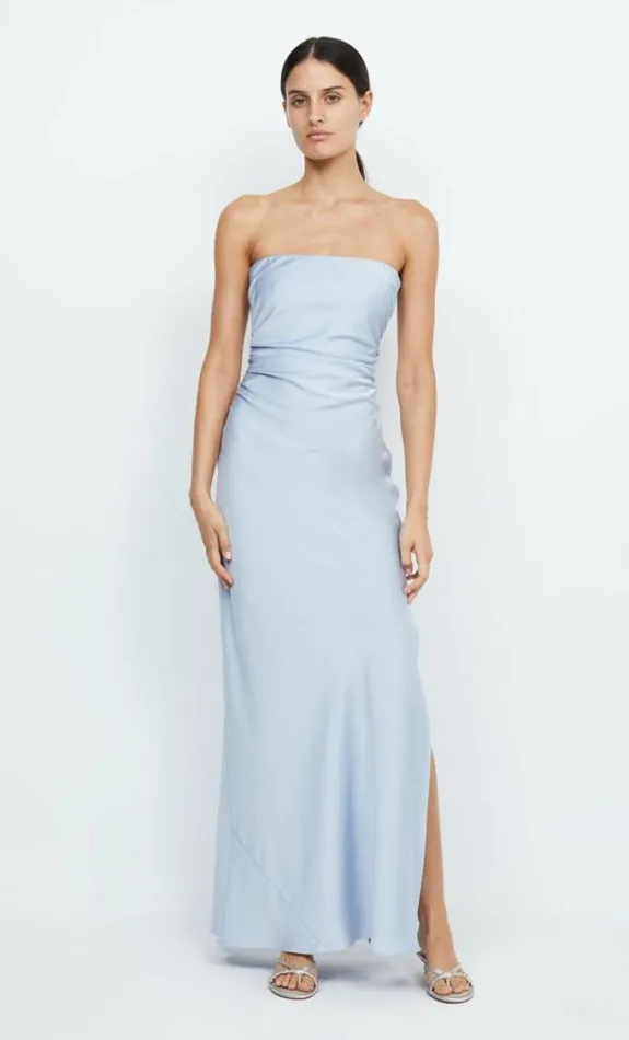 Dresses Bec Bridge Eternity Strapless Maxi Dusty Blue