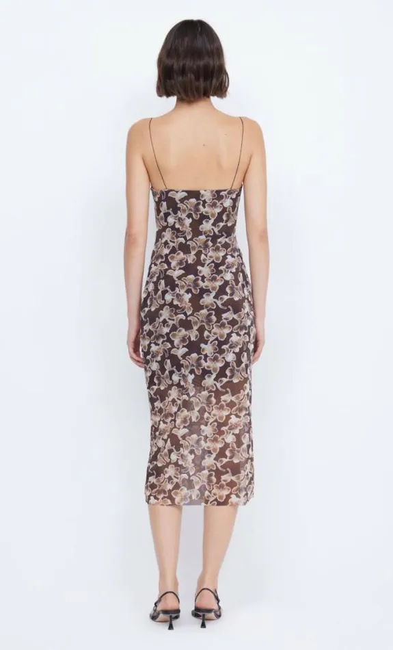 Dresses Bec Bridge Herlani Singlet Midi Dress Hibiscus Choc