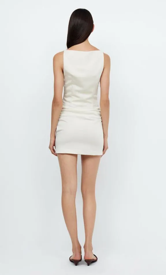 Dresses Bec Bridge Jones Boatneck Mini Dress Vanilla Bean