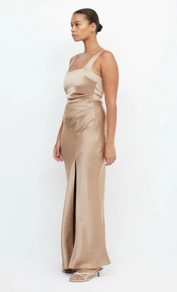 Dresses Bec Bridge The Dreamer Square Neck Dress Golden