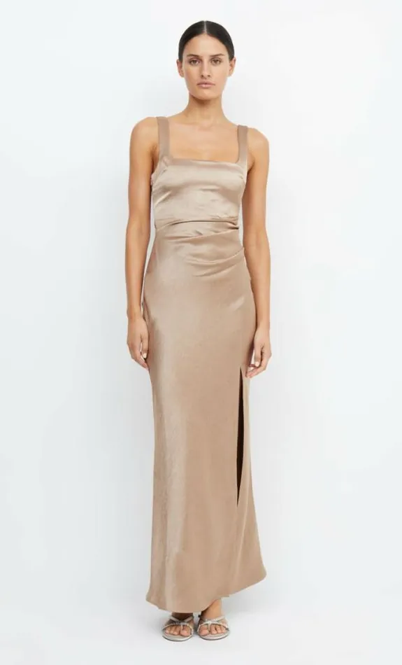 Dresses Bec Bridge The Dreamer Square Neck Dress Golden