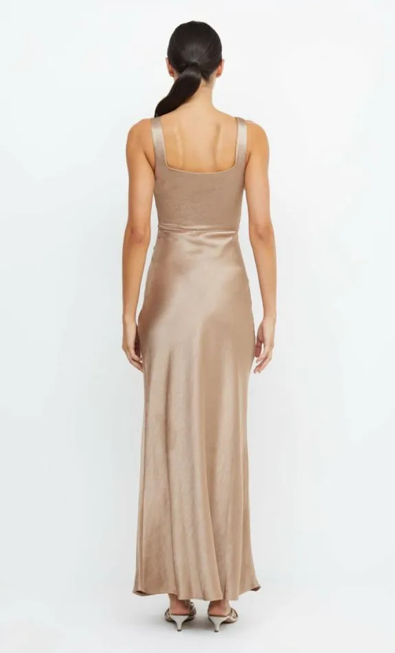 Dresses Bec Bridge The Dreamer Square Neck Dress Golden