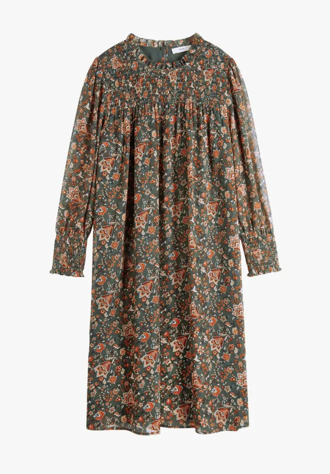 Dresses Women Hush Terra Mini Dress Khaki Indian Floral