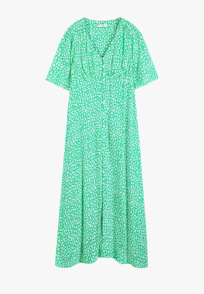 Dresses Women Hush Valeria Tea Dress Graphic Leopard Green