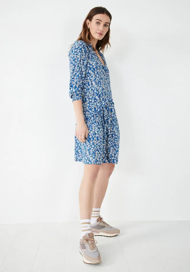 Dresses Women Hush Victoria Mini Dress Watercolour Floral Blue