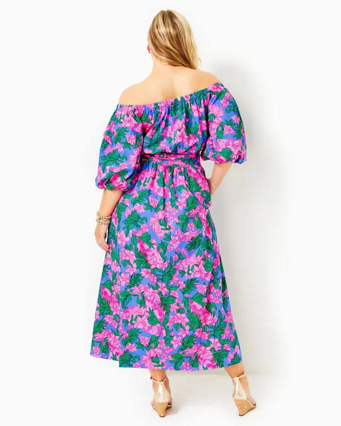 Dresses Women Lilly Pulitzer Cath Dress Aegean Navy Beach Path Dresses Women Lilly Pulitzer Cath Dress Aegean Navy Beach Path