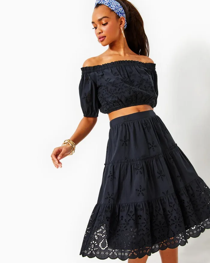 Dresses Women Lilly Pulitzer Cath Dress Aegean Navy Beach Path Dresses Women Lilly Pulitzer Cath Dress Aegean Navy Beach Path