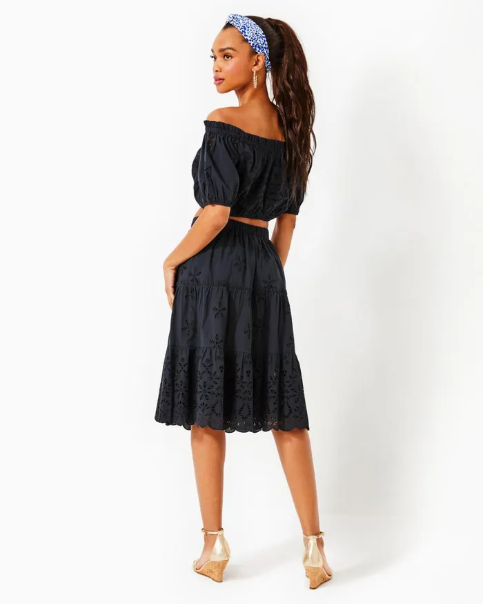 Dresses Women Lilly Pulitzer Cath Dress Aegean Navy Beach Path Dresses Women Lilly Pulitzer Cath Dress Aegean Navy Beach Path