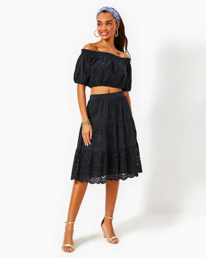Dresses Women Lilly Pulitzer Cath Dress Aegean Navy Beach Path Dresses Women Lilly Pulitzer Cath Dress Aegean Navy Beach Path