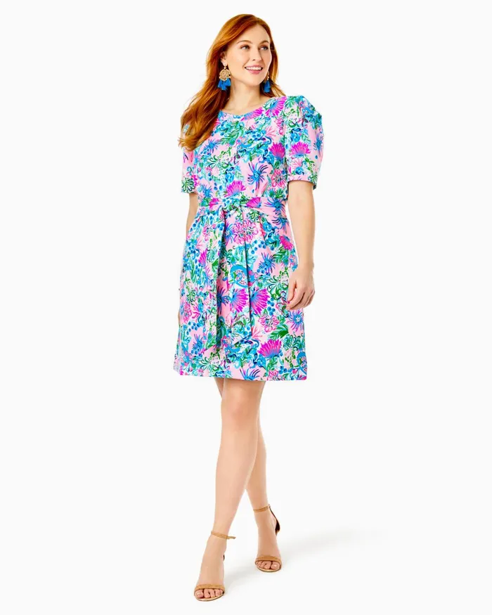 Dresses Women Lilly Pulitzer Harriet Dress Mandevilla Baby Paradise Petals Dresses Women Lilly Pulitzer Harriet Dress Mandevilla Baby Paradise Petals