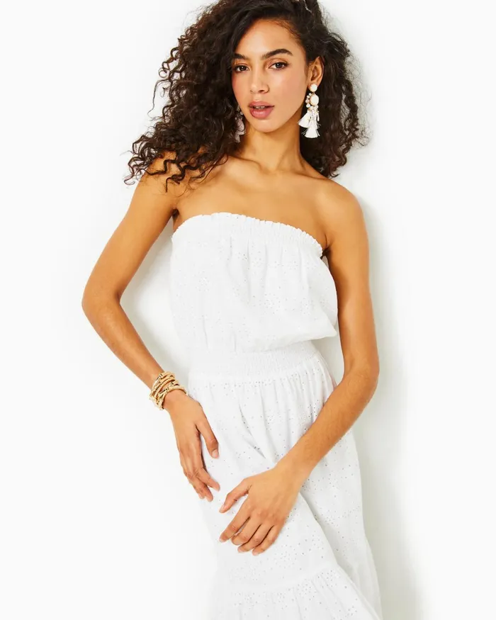 Dresses Women Lilly Pulitzer Joellane Tiered Maxi Dress Aegean Navy Calypso Coast Dresses Women Lilly Pulitzer Joellane Tiered Maxi Dress Aegean Navy Calypso Coast