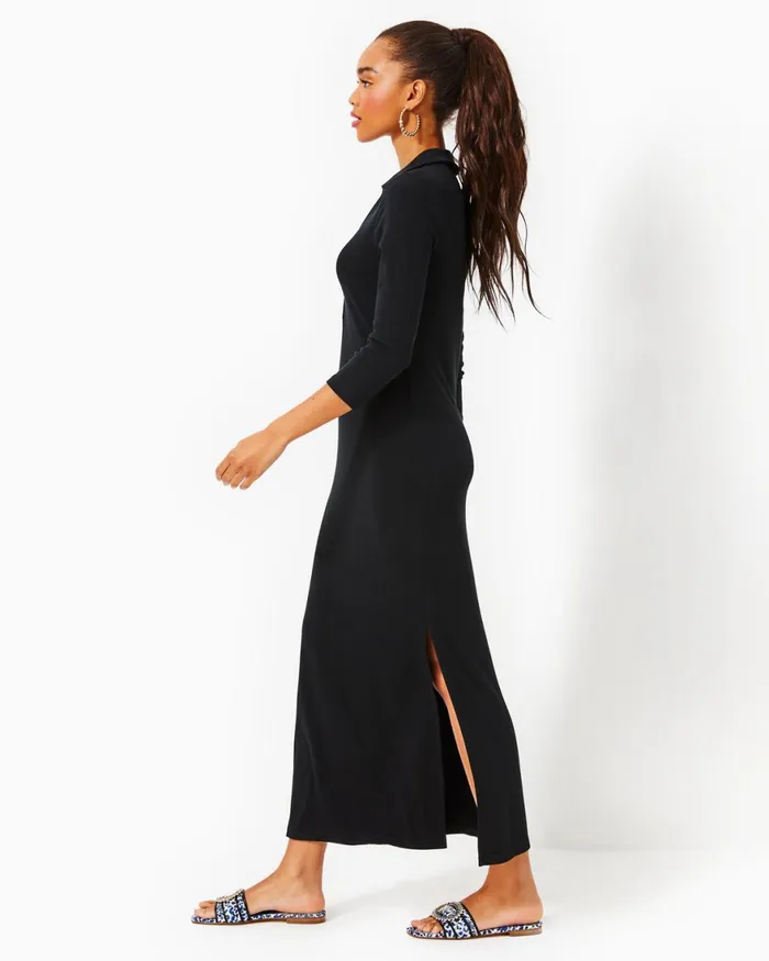 Dresses Women Lilly Pulitzer Joellane Tiered Maxi Dress Aegean Navy Calypso Coast Dresses Women Lilly Pulitzer Joellane Tiered Maxi Dress Aegean Navy Calypso Coast