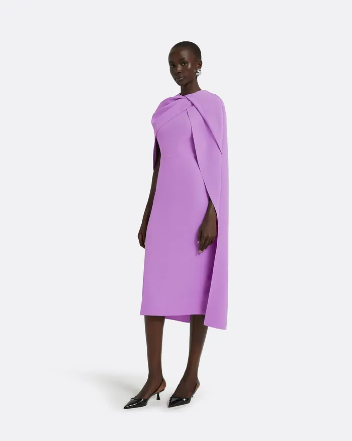 Dresses Women Oria Lupine Midi Dress Lupine Safiyaa