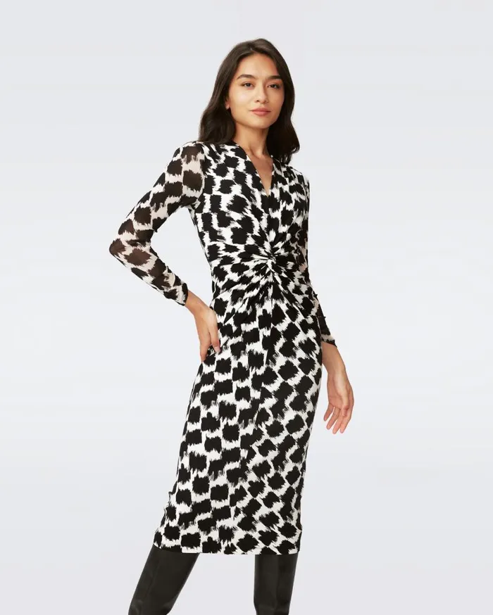 DVF Dresses Women Libra Dress Brush Tooth