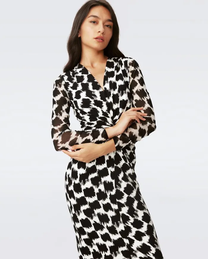 DVF Dresses Women Libra Dress Brush Tooth