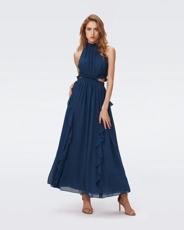 DVF Dresses Women Rob Dress Perfect Navy