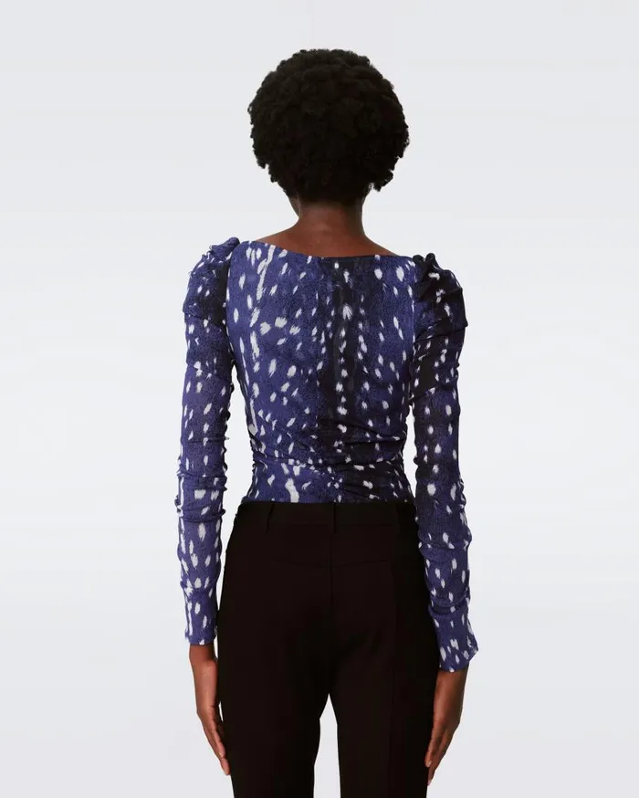 DVF Tops Women Ash Top Fawn Perfect Navy