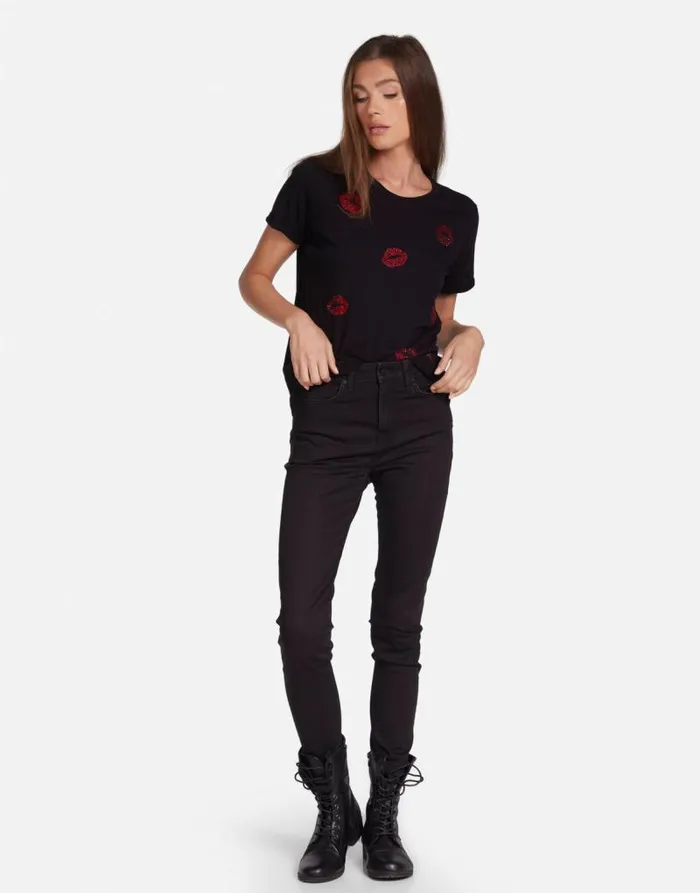 Edda Crystal Kisses Black Women Lauren Moshi Short Sleeve