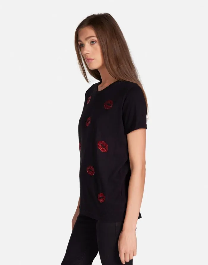 Edda Crystal Kisses Black Women Lauren Moshi Short Sleeve