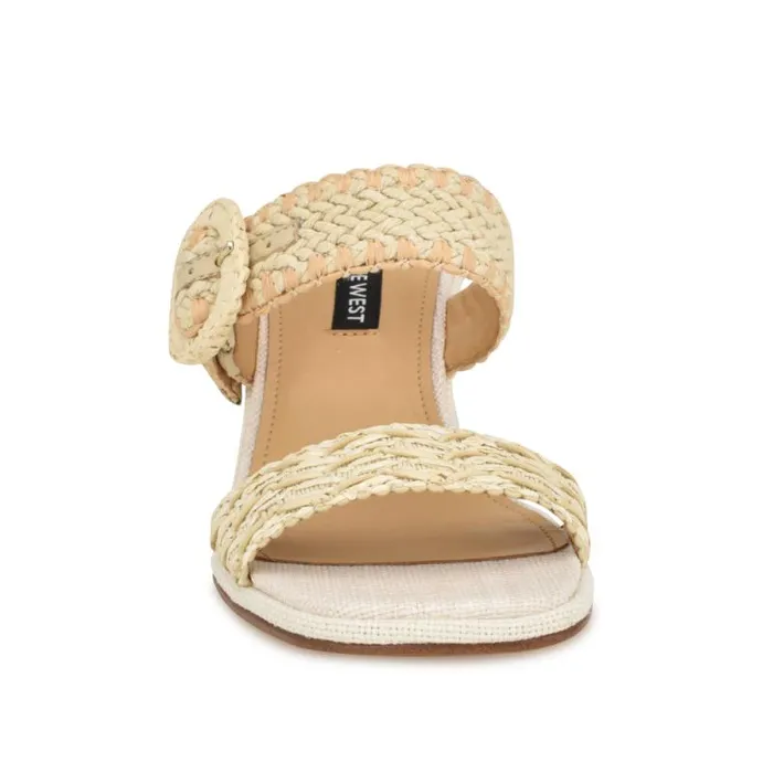 Emerey Woven Slide Sandals Natural Women Nine West Sandals Emerey Woven Slide Sandals Natural Women Nine West Sandals
