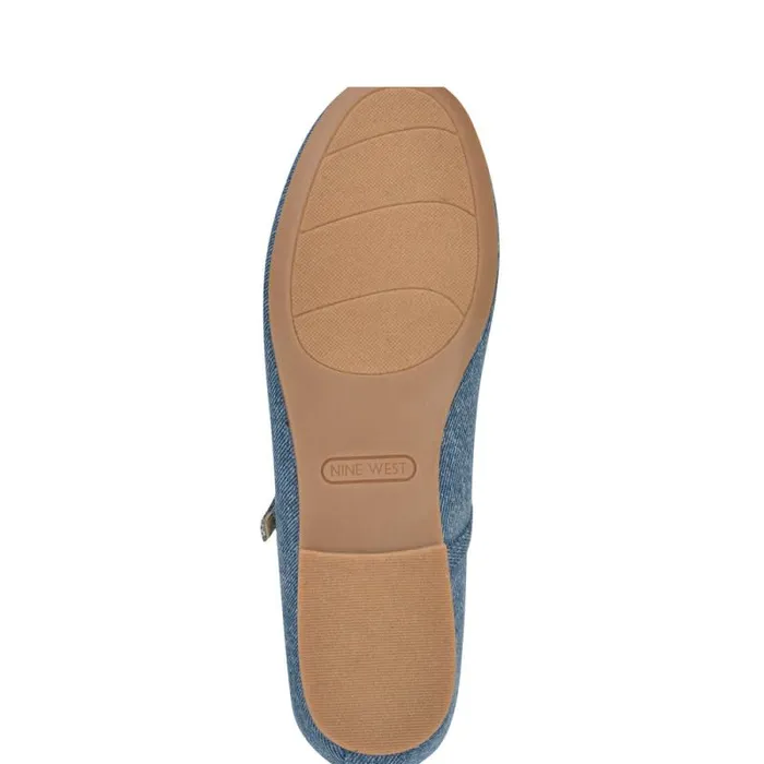 Ewind Mary Jane Ballet Flats Denim Women Nine West Flats Ewind Mary Jane Ballet Flats Denim Women Nine West Flats