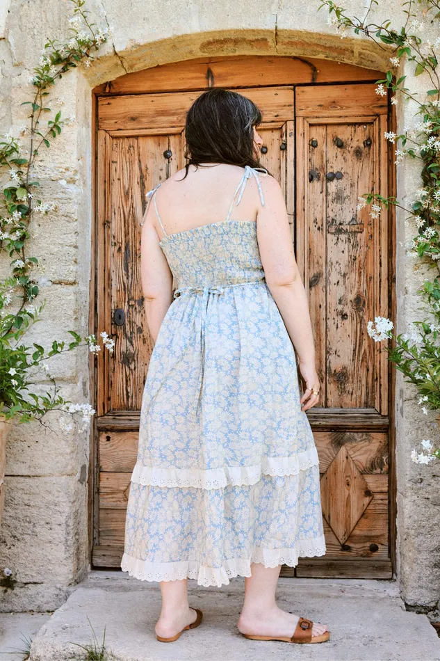 Extended Sizing The Emma Dress Extended Sky Chamomile 8211 Christy Dawn Women Extended Sizing The Emma Dress Extended Sky Chamomile 8211 Christy Dawn Women