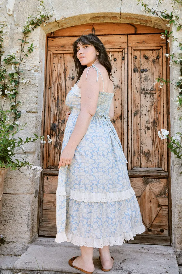 Extended Sizing The Emma Dress Extended Sky Chamomile 8211 Christy Dawn Women Extended Sizing The Emma Dress Extended Sky Chamomile 8211 Christy Dawn Women