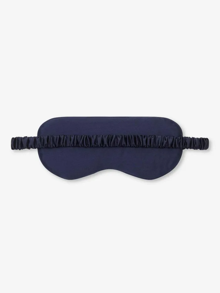 Eye Masks MenWomen Derek Rose Eye Mask Duke Cashmere Navy