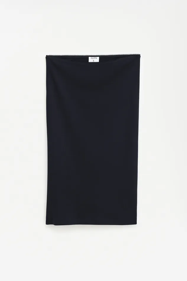 filippak Skirts Women Jersey Skirt Black filippak Skirts Women Jersey Skirt Black