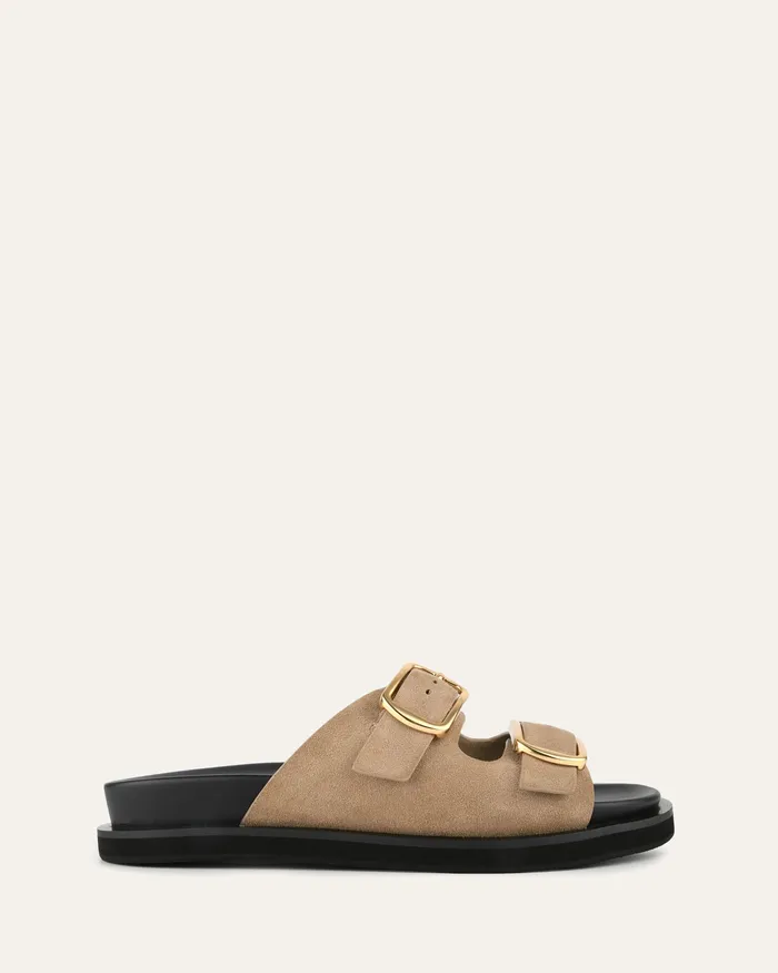 FLAT SANDALS Women Egon flat sandals marsh suede jomercer