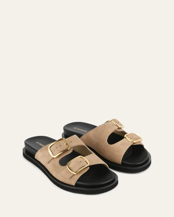 FLAT SANDALS Women Egon flat sandals marsh suede jomercer FLAT SANDALS Women Egon flat sandals marsh suede jomercer