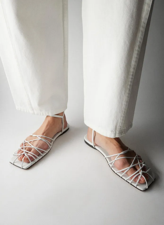 Flats Women Tibi Berneice Kidskin Sandal