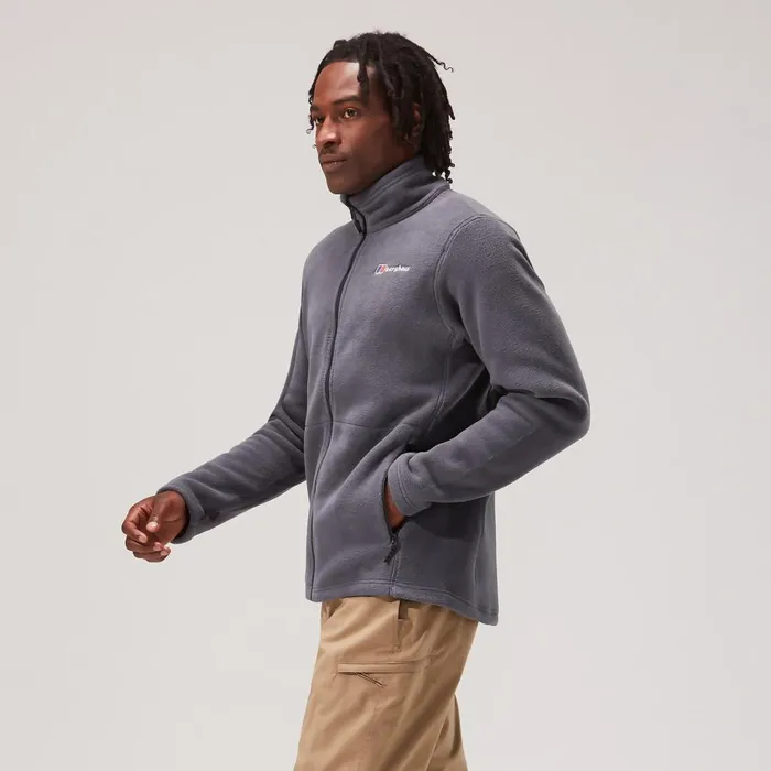 Fleece Men Berghaus Prism InterActive Polartec Jacket 8211 Dark Grey