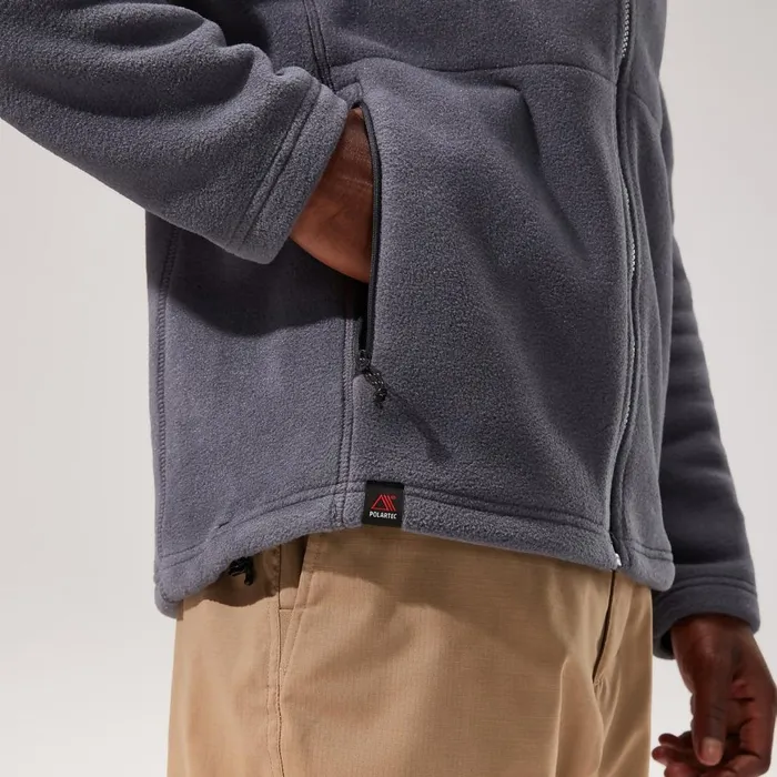Fleece Men Berghaus Prism InterActive Polartec Jacket 8211 Dark Grey