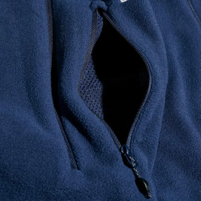 Fleece Men Berghaus Prism Micro Polartec Half Zip Fleece 8211 Dark Blue