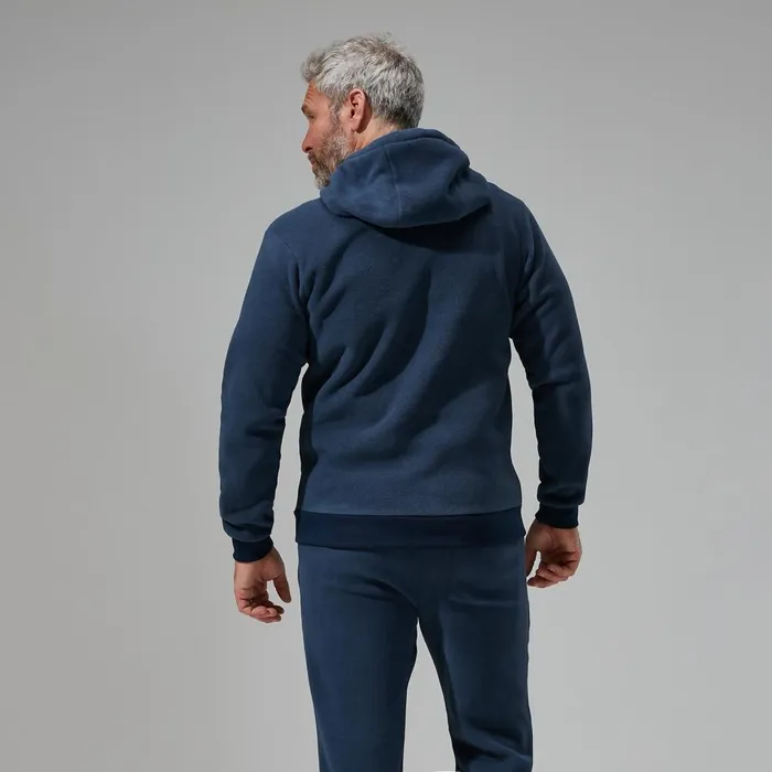 Fleece Men Berghaus Prism Polartec Hooded Jacket 8211 Dark Blue