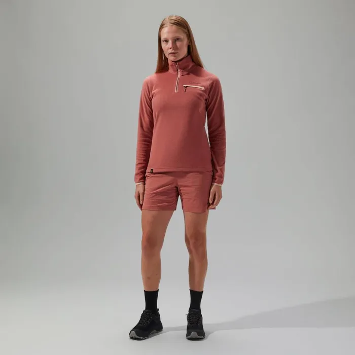 Fleece Women Berghaus Prism 20 Micro Half Zip Polartec Fleece Pink Fleece Women Berghaus Prism 20 Micro Half Zip Polartec Fleece Pink