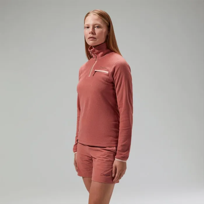 Fleece Women Berghaus Prism 20 Micro Half Zip Polartec Fleece Pink Fleece Women Berghaus Prism 20 Micro Half Zip Polartec Fleece Pink